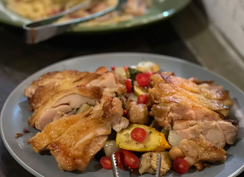 嫩煎法式雞腿排