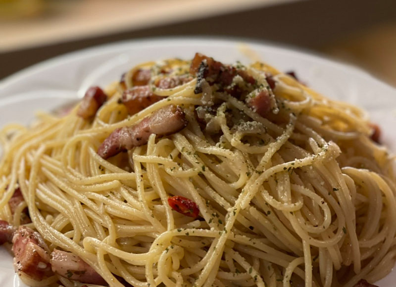 培根義大利麵